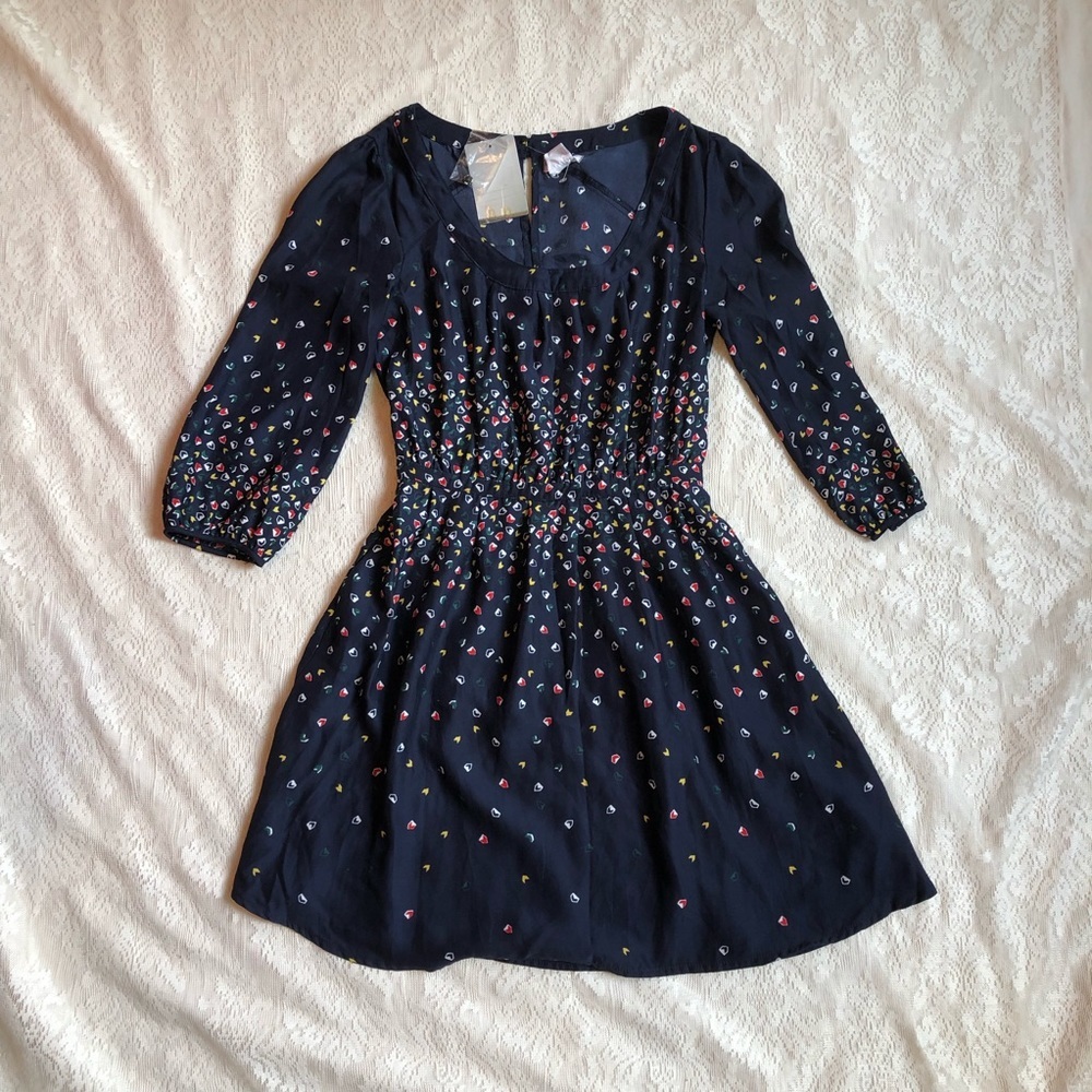 NWT Anthropologie Cooperative patterned pocket skater…